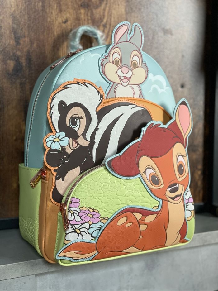 Sac à dos Loungefly Bambi et ses amis Disney neuf - photo numéro 5