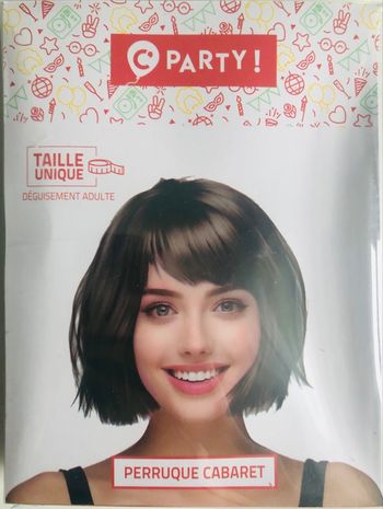 Perruque brune 