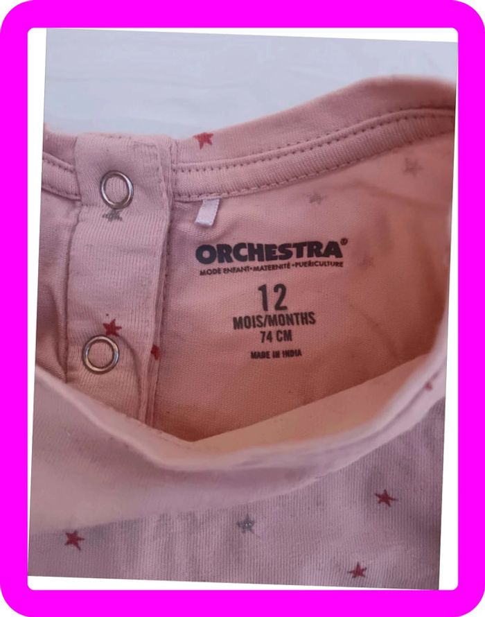 Tee shirt 12 mois Orchestra - photo numéro 2