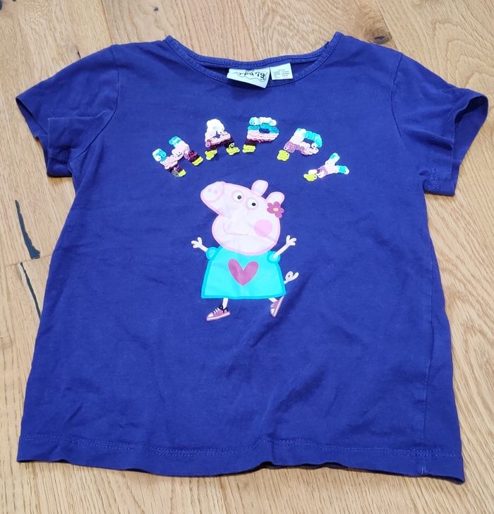 Ensemble bébé fille Cerda Peppa Pig - T-shirt et short - Blanc - 3 ans
