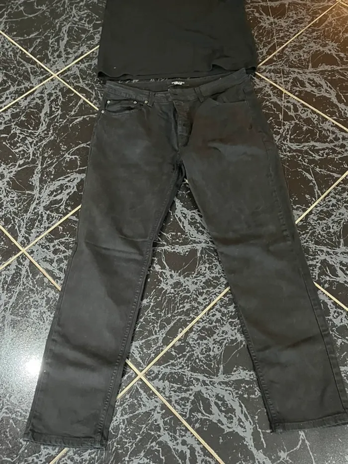 Ensemble 2 jeans noir et un polo classe - photo numéro 5