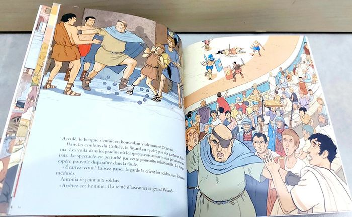 🌺 Livre (école des loisirs) : Octavius et le gladiateur - photo numéro 4