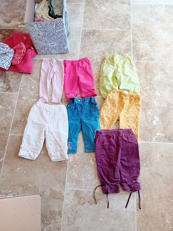 Lot 7 Pantalons 12 mois