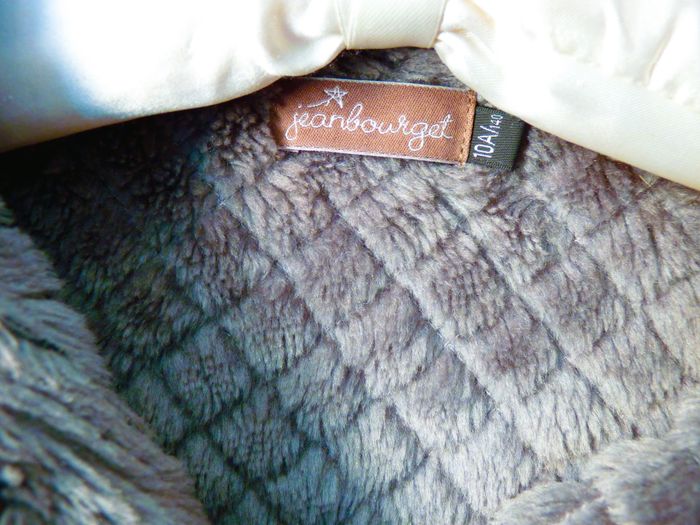 Manteau long Fille Jean Bourget 10 ans gris collection hiver TBE - photo numéro 3