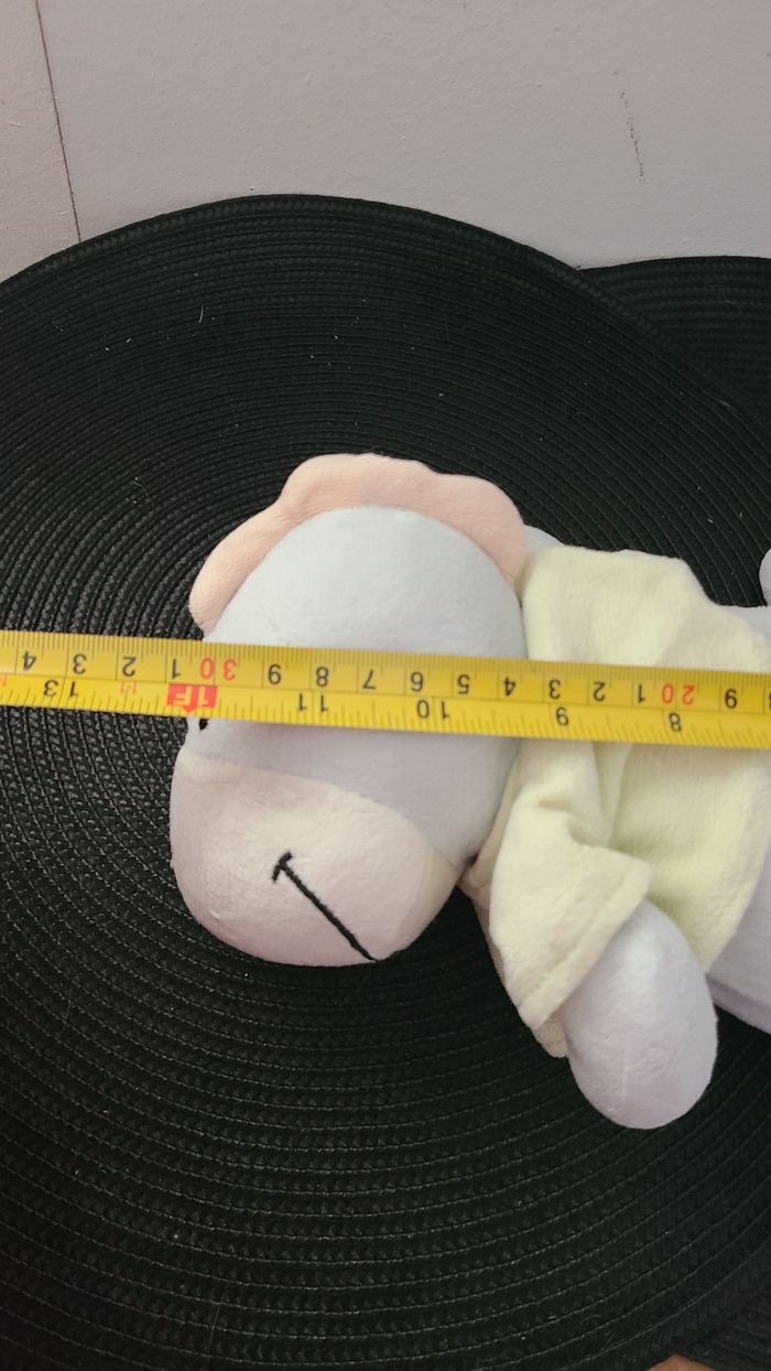 Doudou Dinosaure Pédro Bleu tshirt vert - photo numéro 5