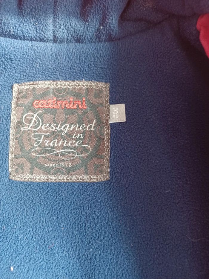 Manteau fille catimini rose. - photo numéro 9