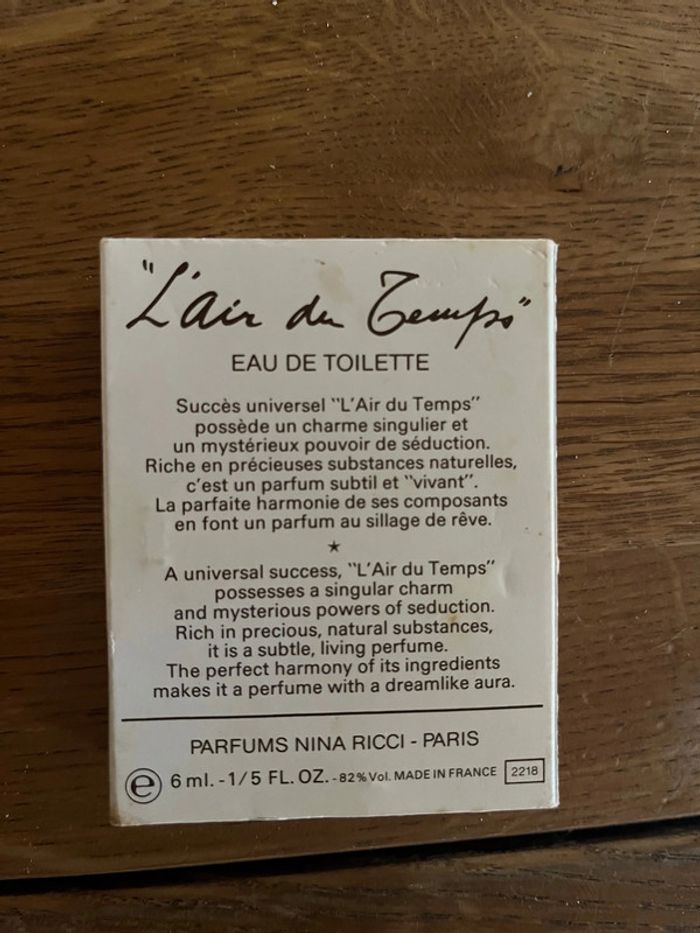 Miniature parfum Nina ricci - photo numéro 4