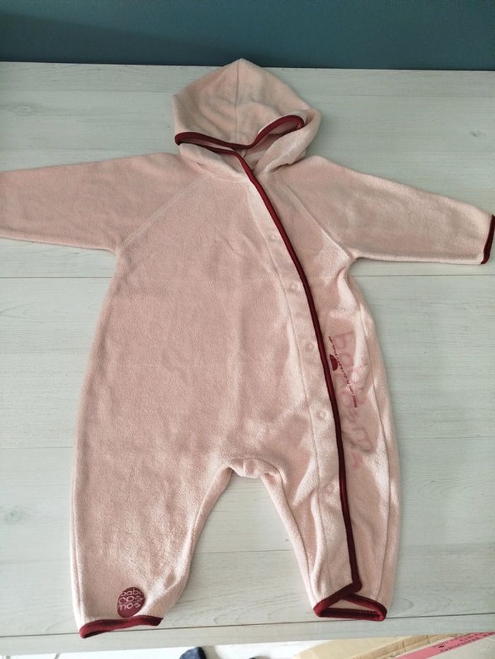 Peignoir baby tortue