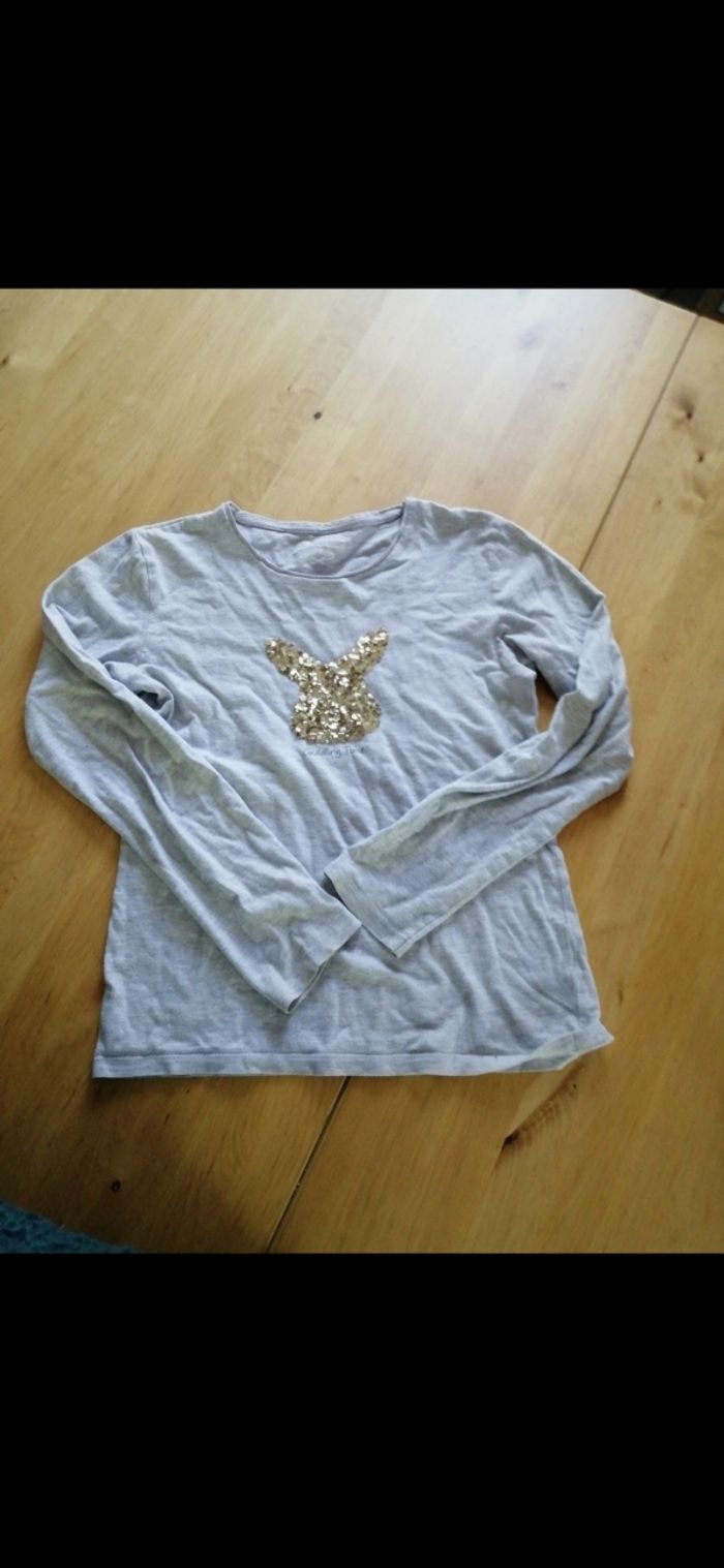 Lot 5 t-shirt manche longue 12 ans - photo numéro 7