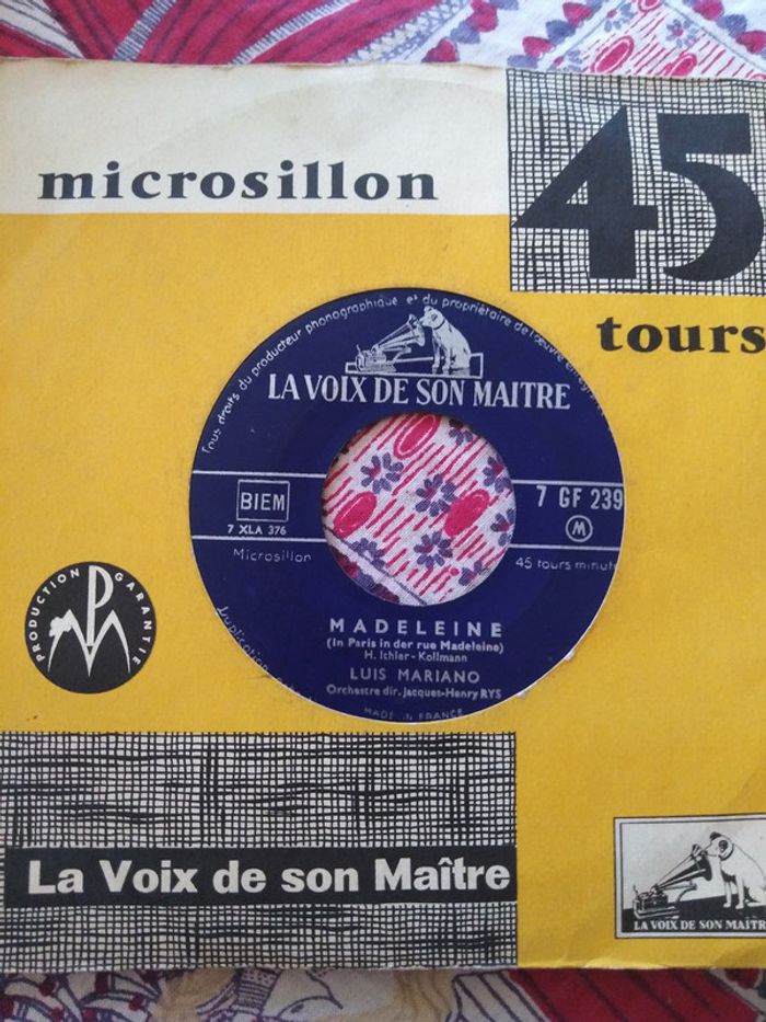 45 tours Luis Mariano
