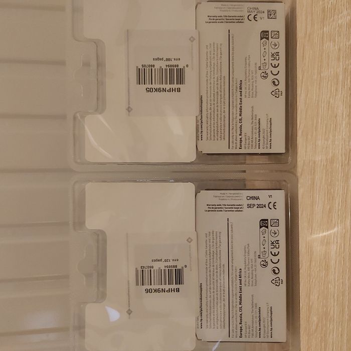 Deux cartouches d'encre HP 305 - black + tricolore - - photo numéro 2