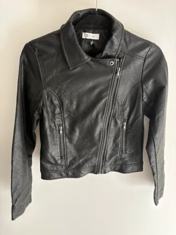 Veste simili cuir 14 ans fille