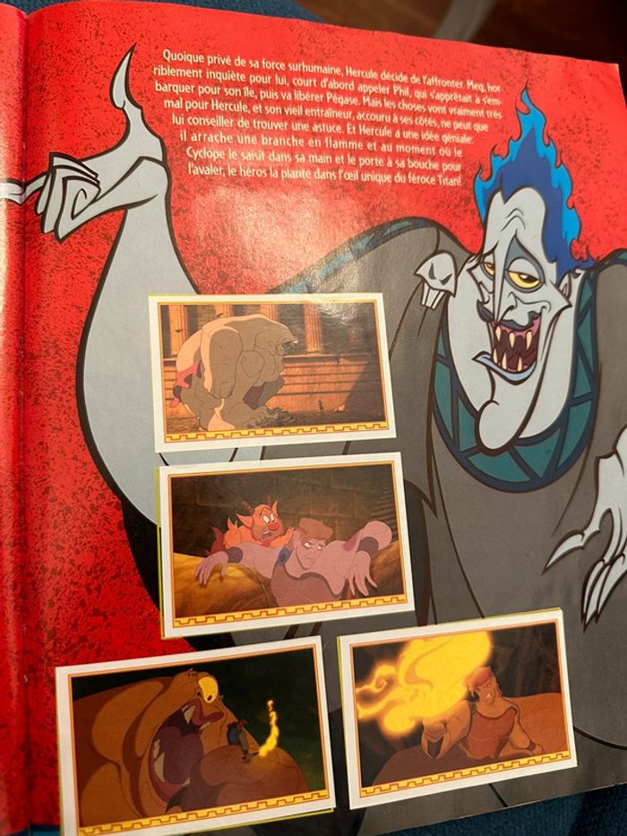 Album livre Panini complet stickers autocollants Disney Hercules - photo numéro 13