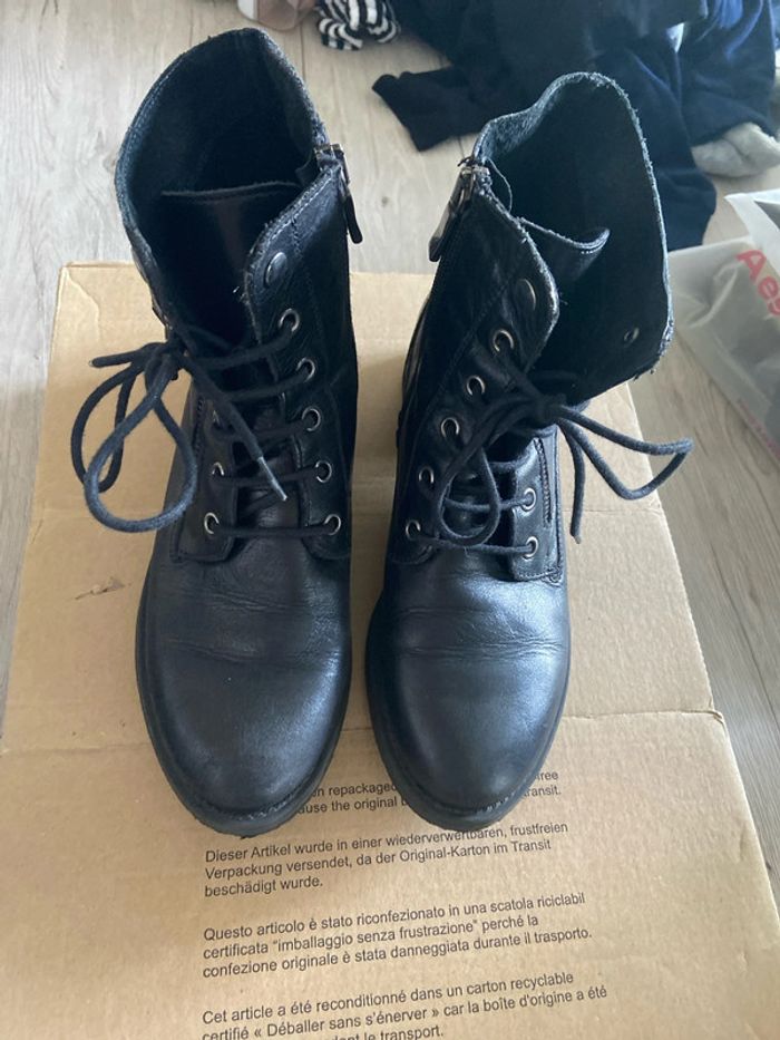 Bottines en cuir - photo numéro 4