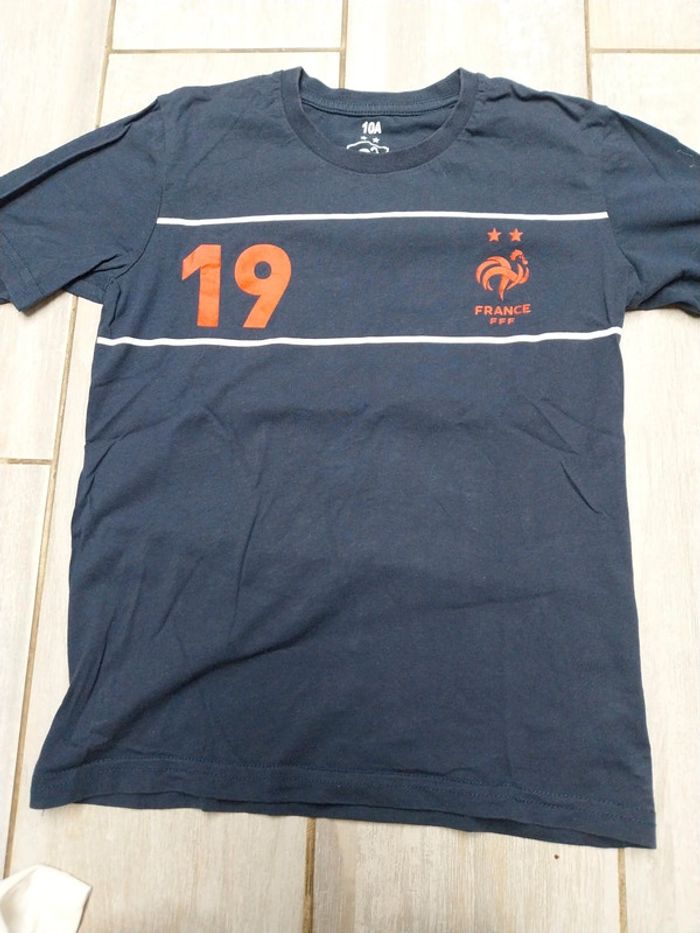 Tee-shirt garçon France benzema 10 ans