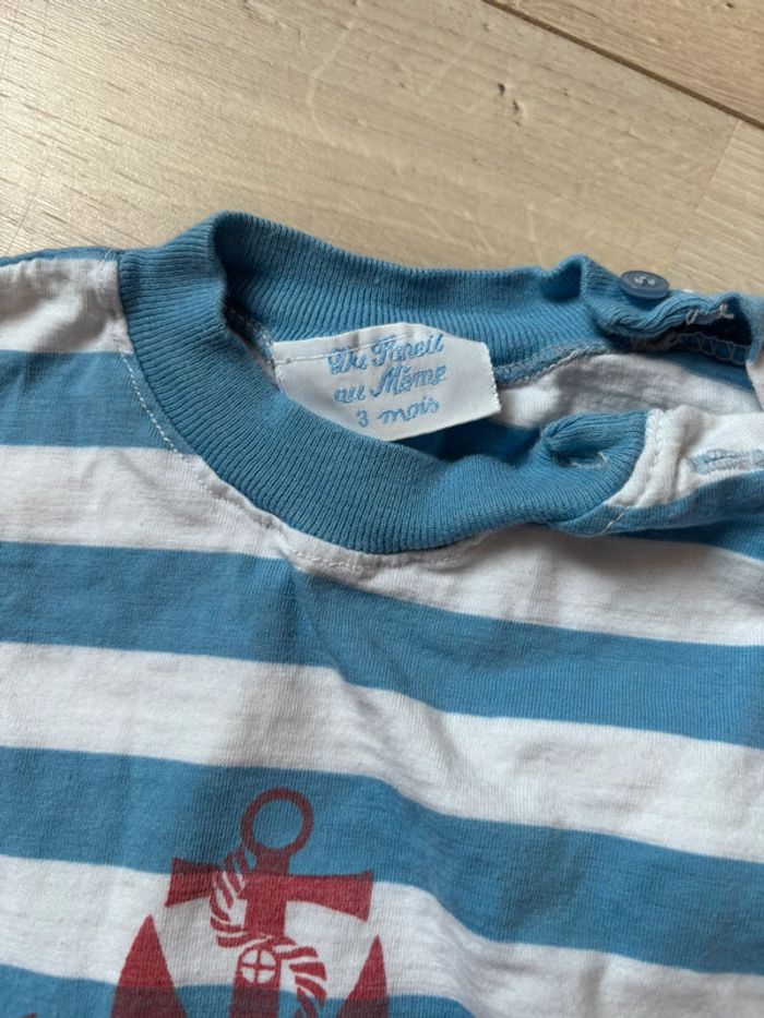 T-shirt bébé vintage - photo numéro 2