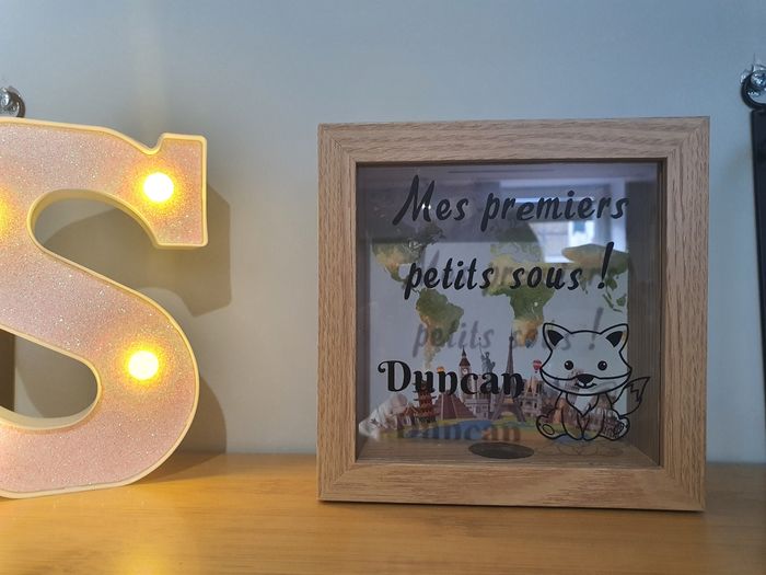 Tirelire personnalisé