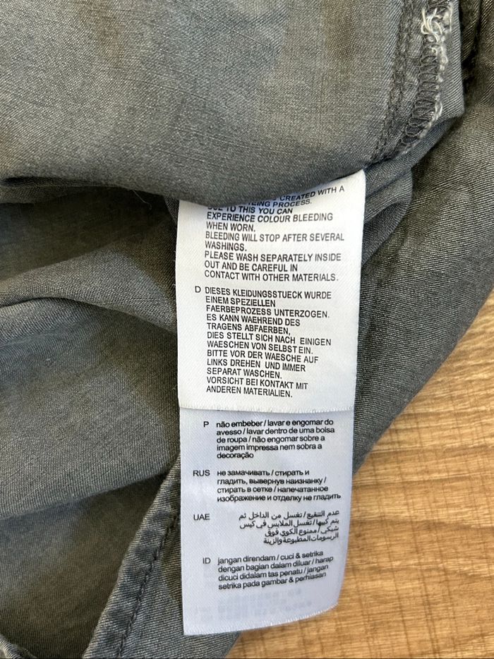 Chemise grise à manches longues Esprit taille française 34 TBE - photo numéro 10