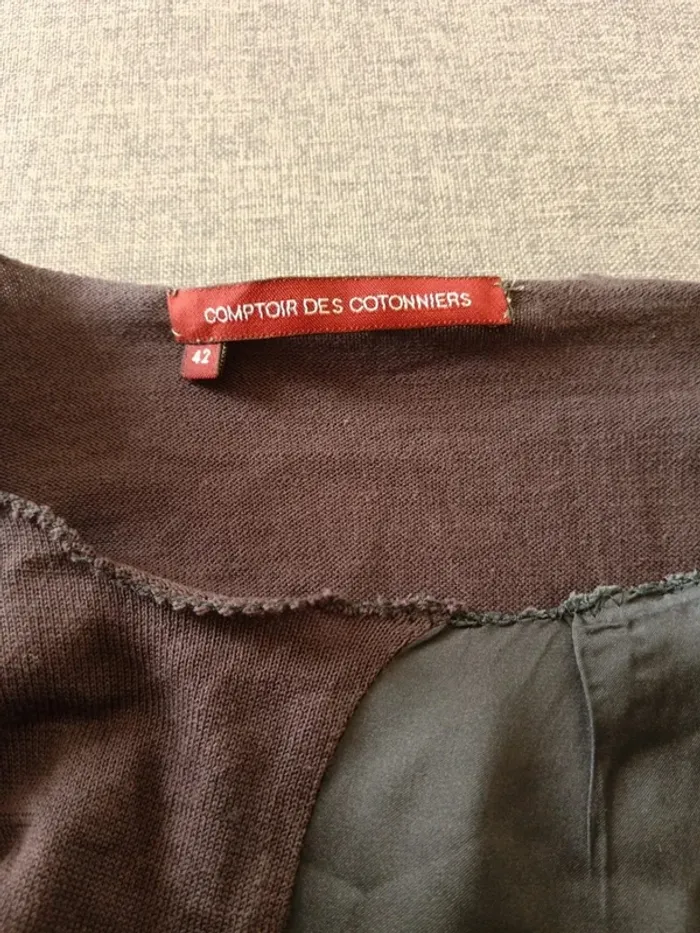 C59 robe gris Comptoir des cotonniers 42 - photo numéro 3
