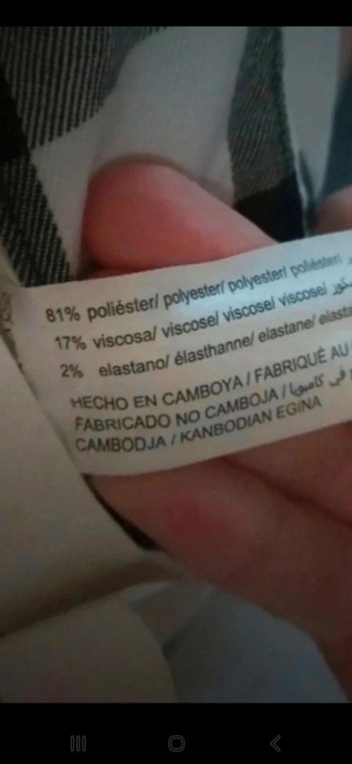 Pantalon lefties taille S à carreaux 👻 - photo numéro 5