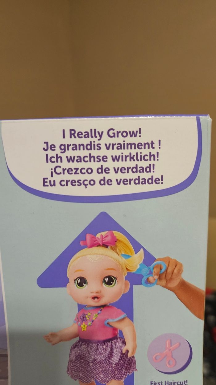 Baby alive poupée qui grandit - photo numéro 3