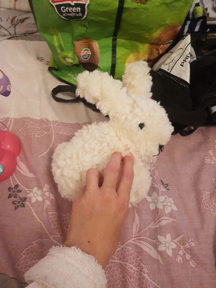 Peluche Lapin bon état - photo numéro 2