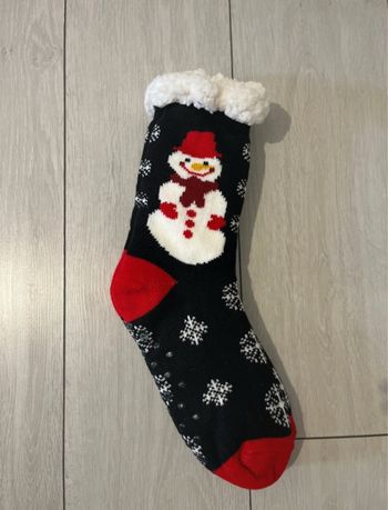 Grosse chaussette de Noël