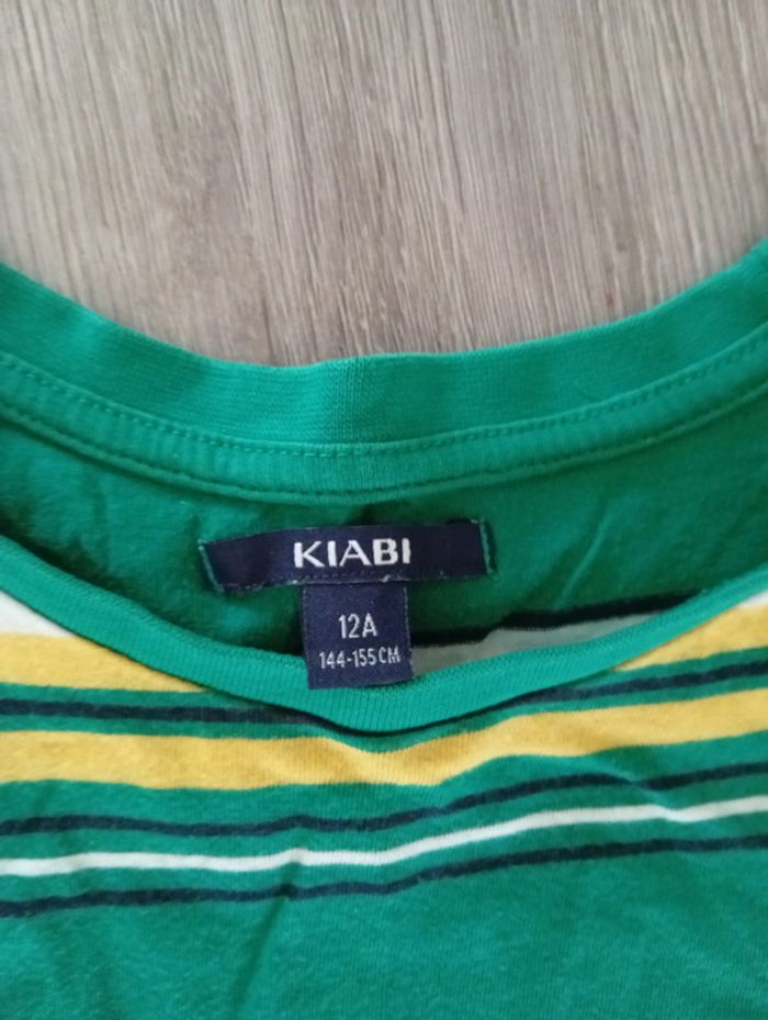 T-shirt en coton rayé - photo numéro 2