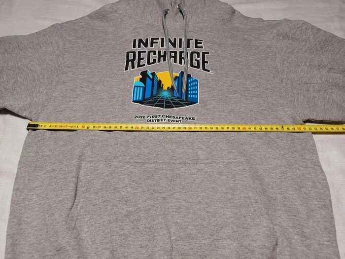 Sweat à capuche mixte Infinite Recharge Taille M - photo numéro 7