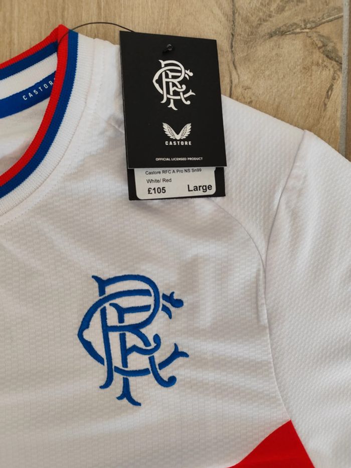 Maillot authentique Glasgow Rangers neuf - photo numéro 3