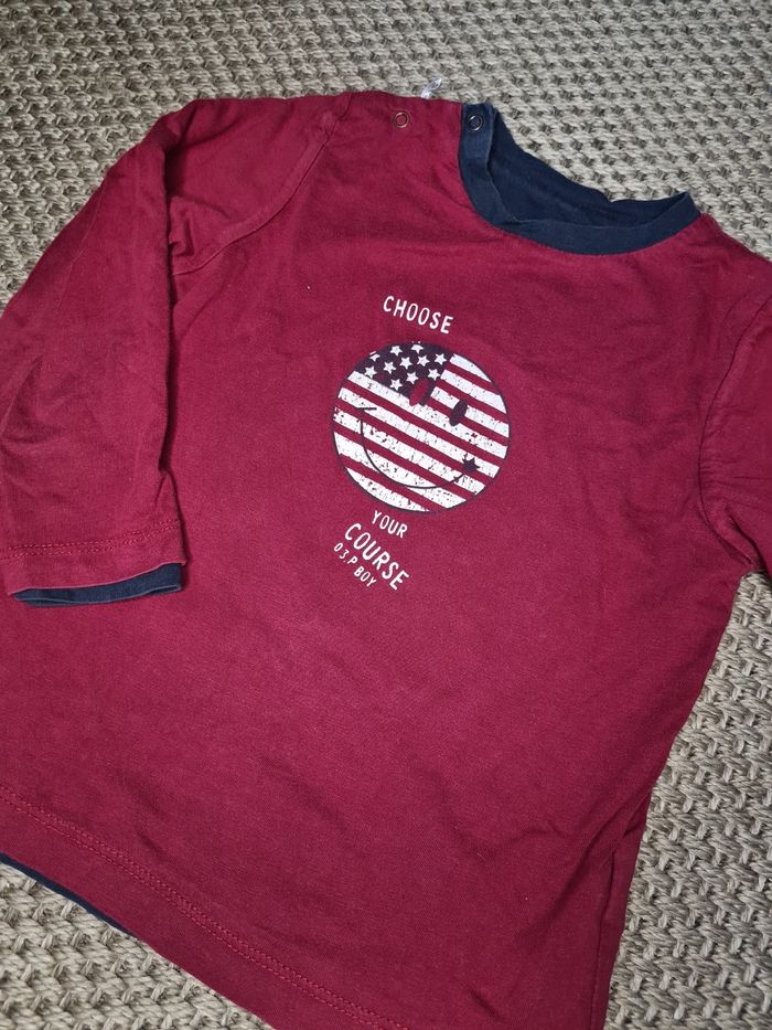 Lot de 2 t shirts  ML épais garçon - 3 ans - photo numéro 2