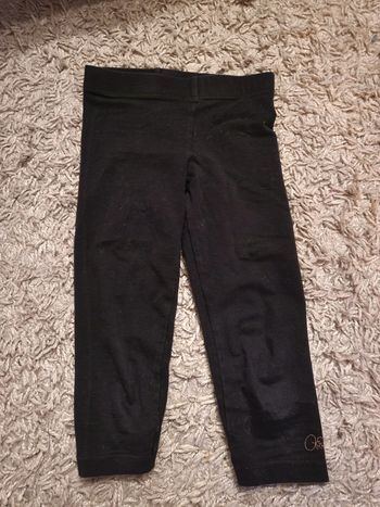 Legging fille noir 6 ans orchestra