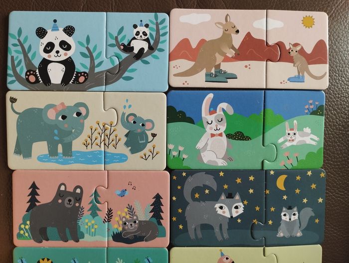 Puzzle d'association mamans et bébés - photo numéro 5