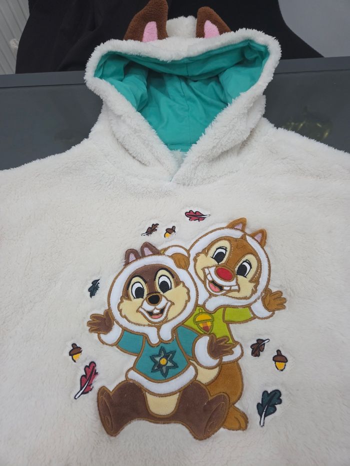 Sweat Polaire logo Disneyland Paris Tic & Tac Winters taille XL +1 cadeau Disney offert - photo numéro 3