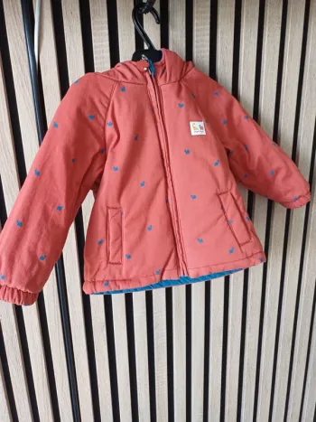 Veste garcon /doudoune double face