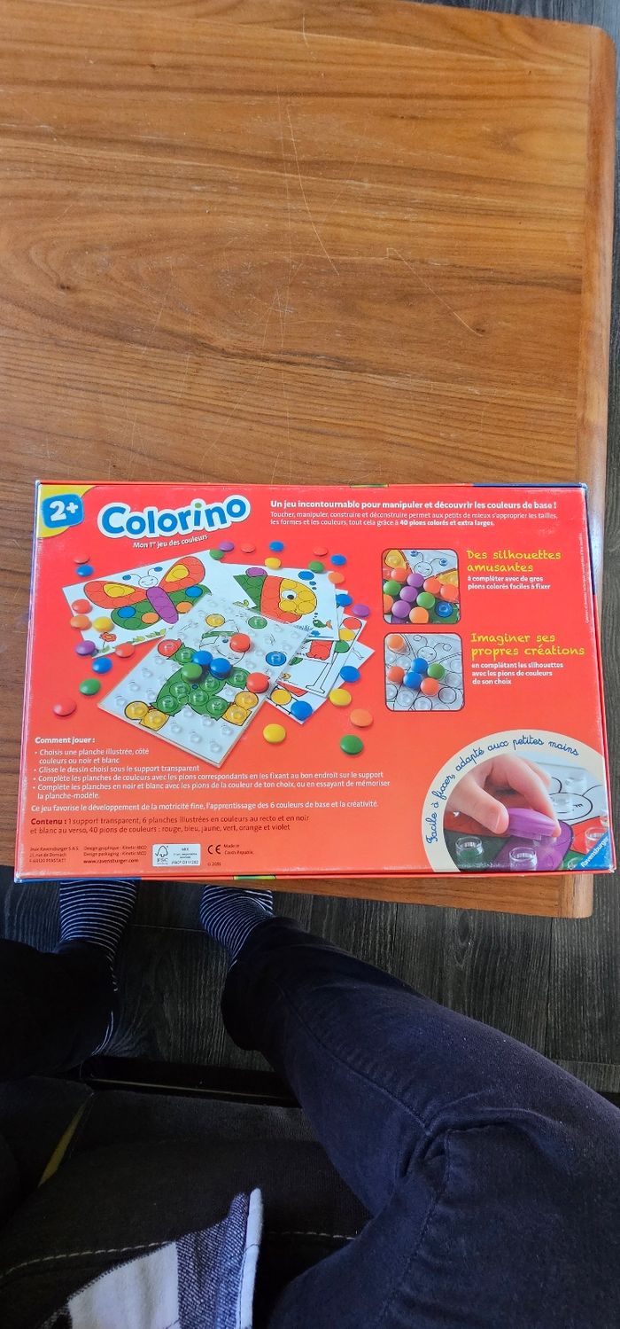 Colorino ravensburger tres bon état 2 ans - photo numéro 8