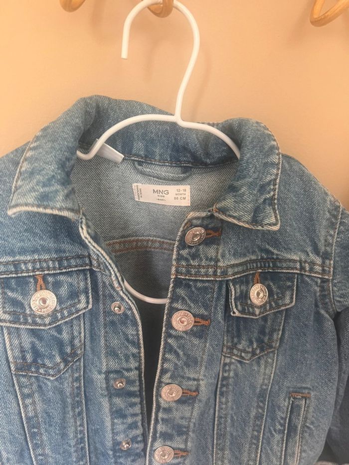 Veste en jean mango garçon - photo numéro 2