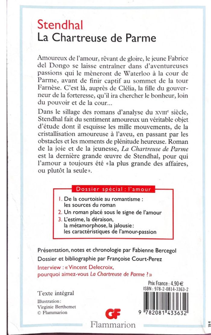 La chartreuse de Parme - photo numéro 2