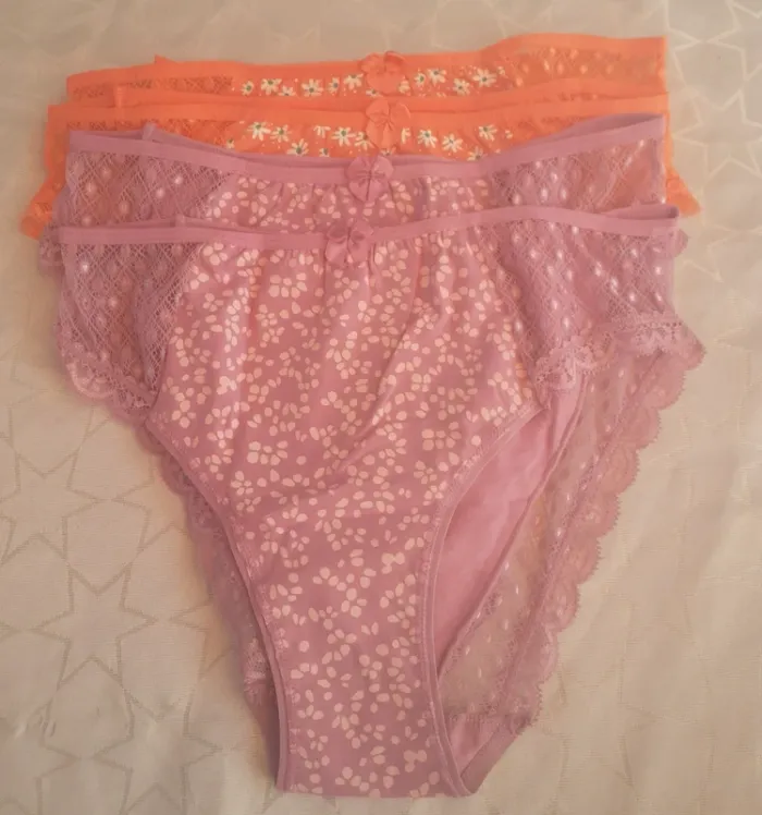 Lot de 4 culottes midi dentelle T38/40 - photo numéro 9