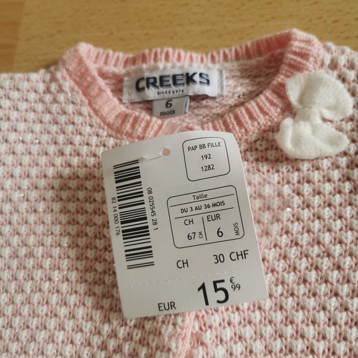 Lot 6 pièces fille 6 mois - photo numéro 8