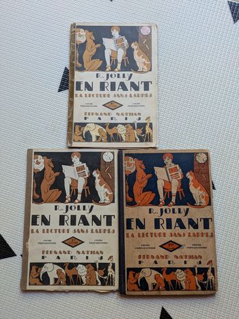 Lot manuels de lecture