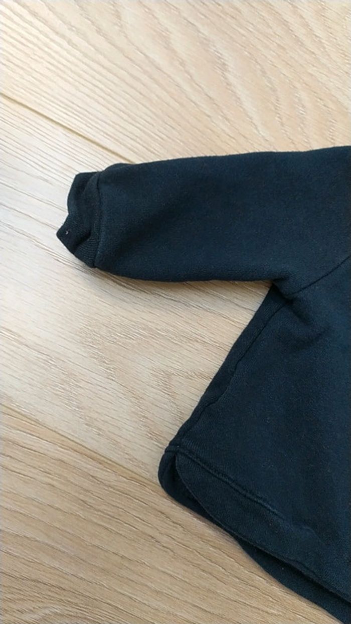 Sweat bleu kiabi bonjour coeur 6 mois - photo numéro 7