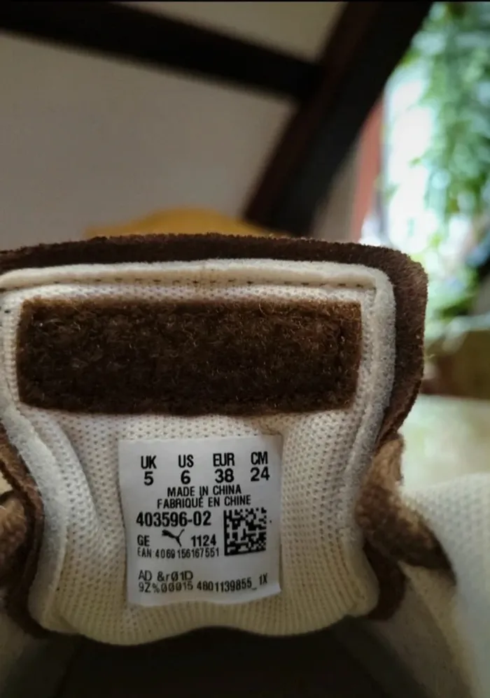 Baskets Puma Palermo couleur marron neuves - photo numéro 3