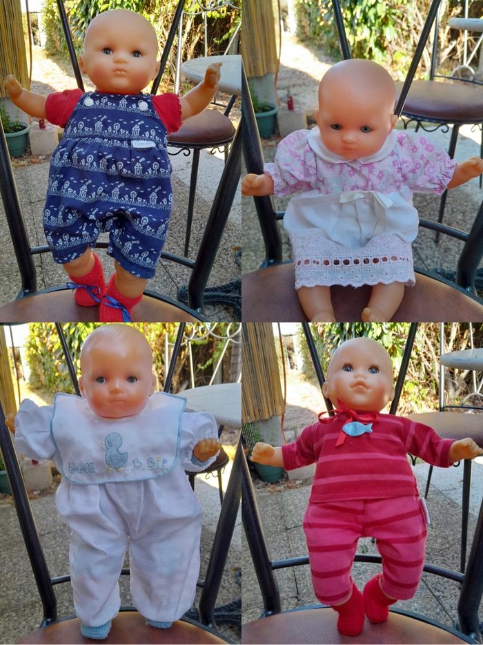 👶🏼 LOT : 4 poupons Corolle 30/36 centimètres (Années 1994, 1995, 2000) - photo numéro 2