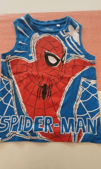 Débardeur spiderman 4ans