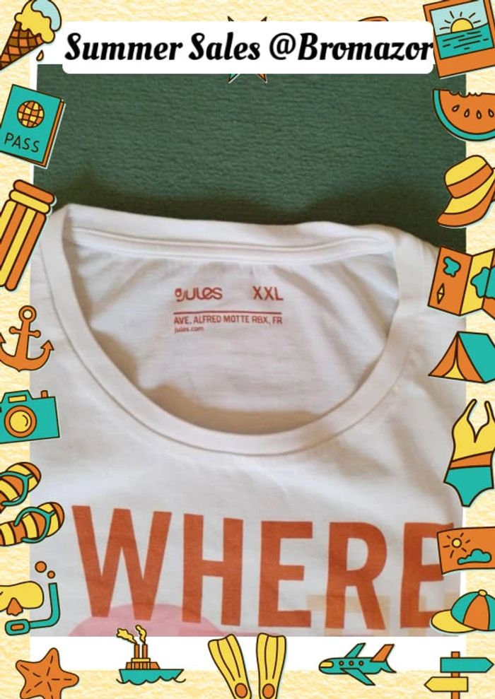 T-shirt Jules 2XL - photo numéro 2