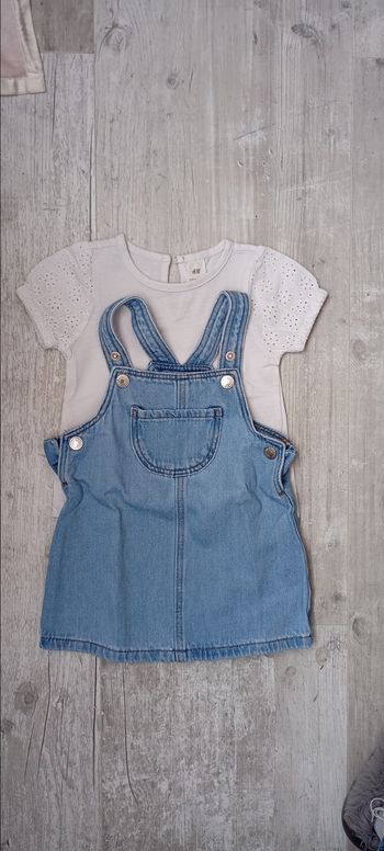 Ensemble robe et Tee shirt 9 mois 