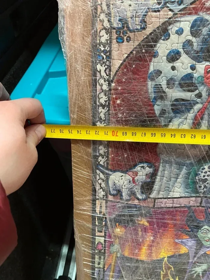 Puzzle collé Les Méchantes de Disney 75*55 cm - photo numéro 3