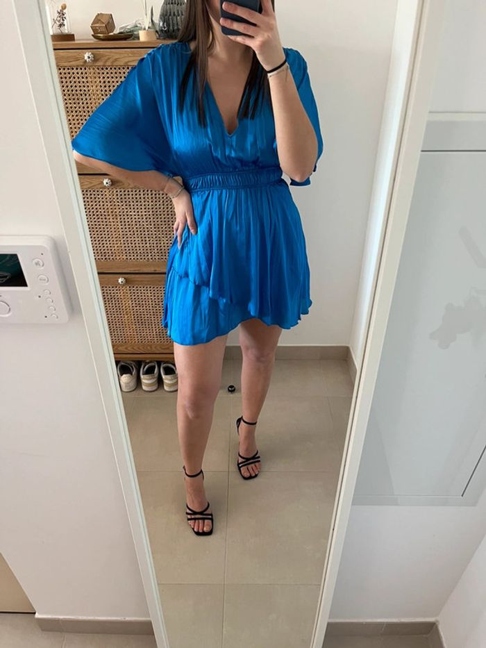 Combishort Comptoir Des Cotonniers Combishort Bleu Zara COMBISHORT