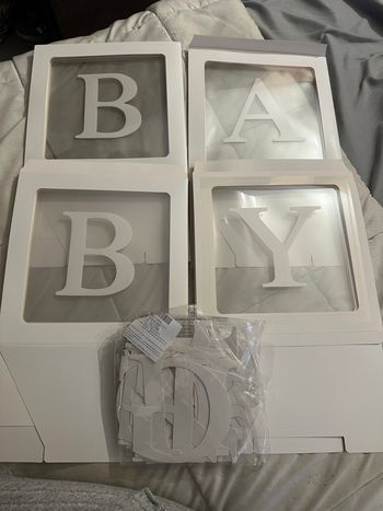 Cubes avec lettres  